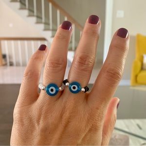 Evil Eye Stacking Rings